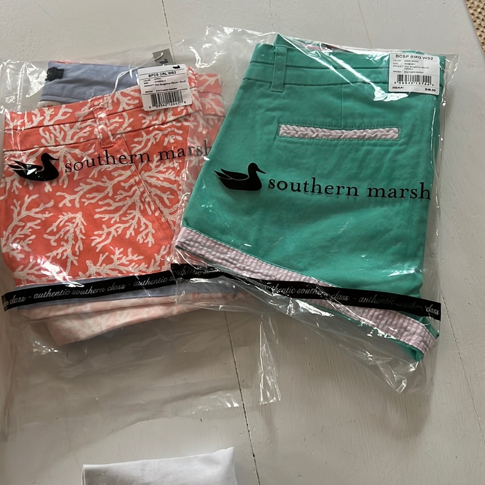 Southern marsh women’s shorts size 2, 2 pairs sold as set